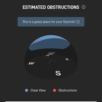starlink obstructions