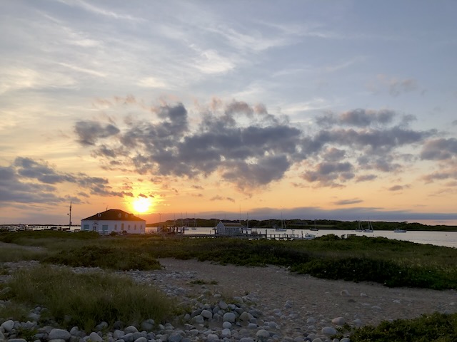 Cuttyhunk Island harbor